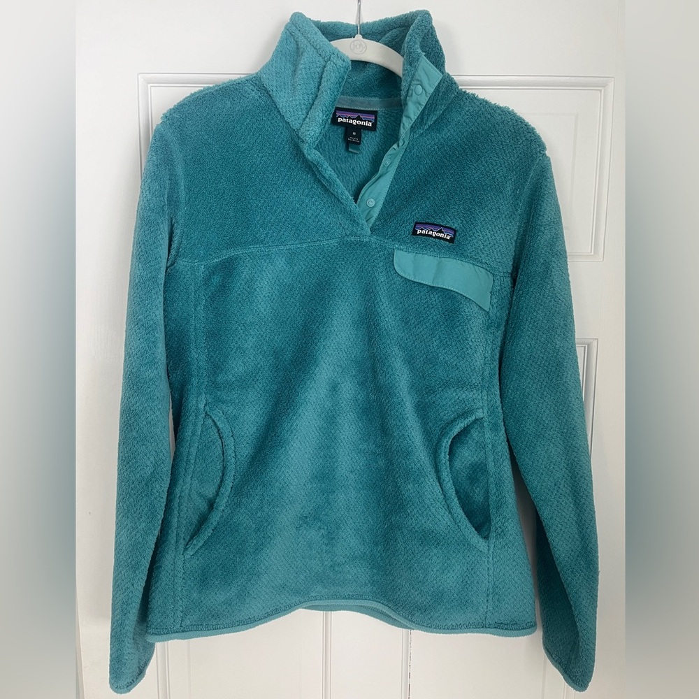 Patagonia Women's Teal Pullover Fleece